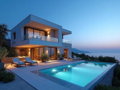 Bright Sea-View Apartment in Paphos